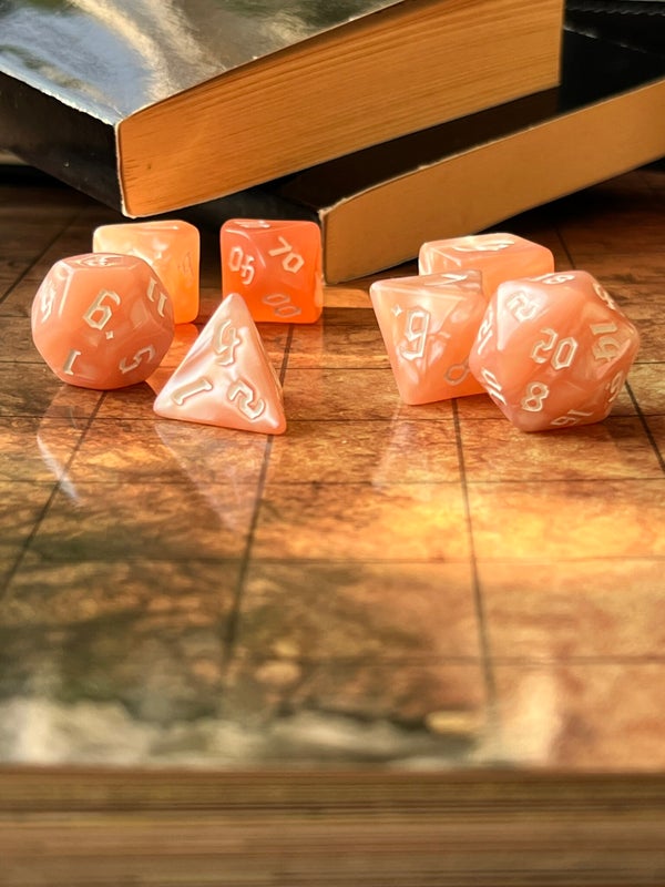 Sanctified Ember Dice Set