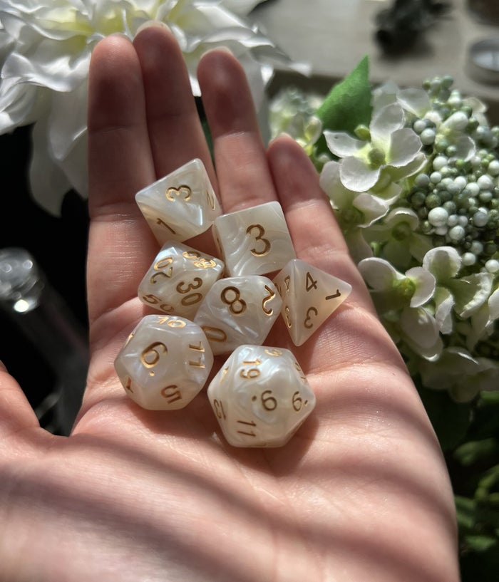 Edellicht dice set