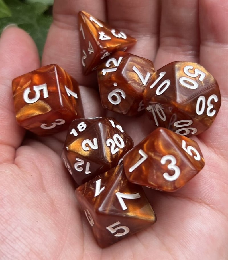 Toffee Dice Set