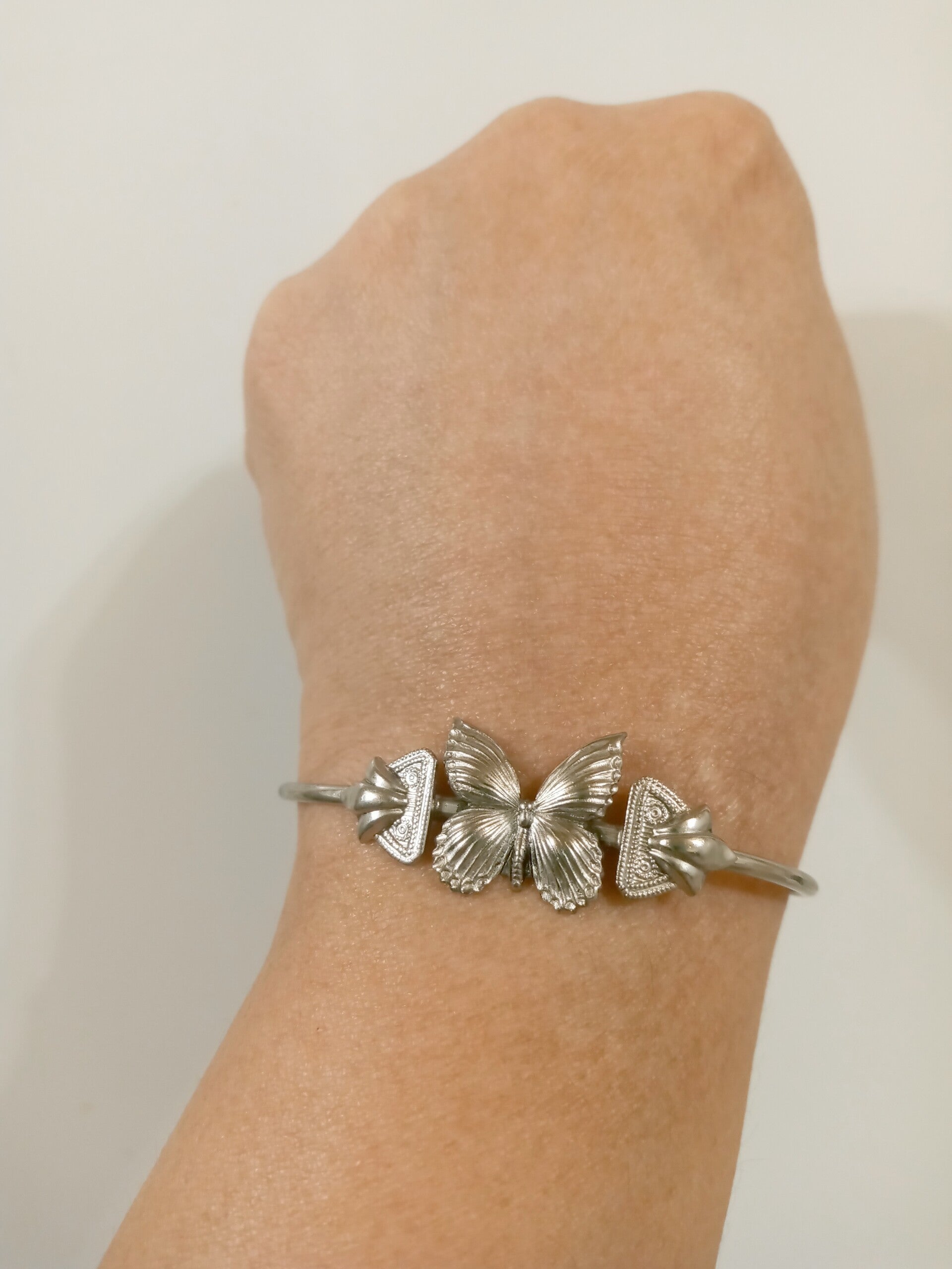 Vintage Butterfly Cuff Bracelet
