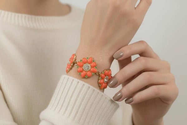 Juicy Couture Flower Bracelet