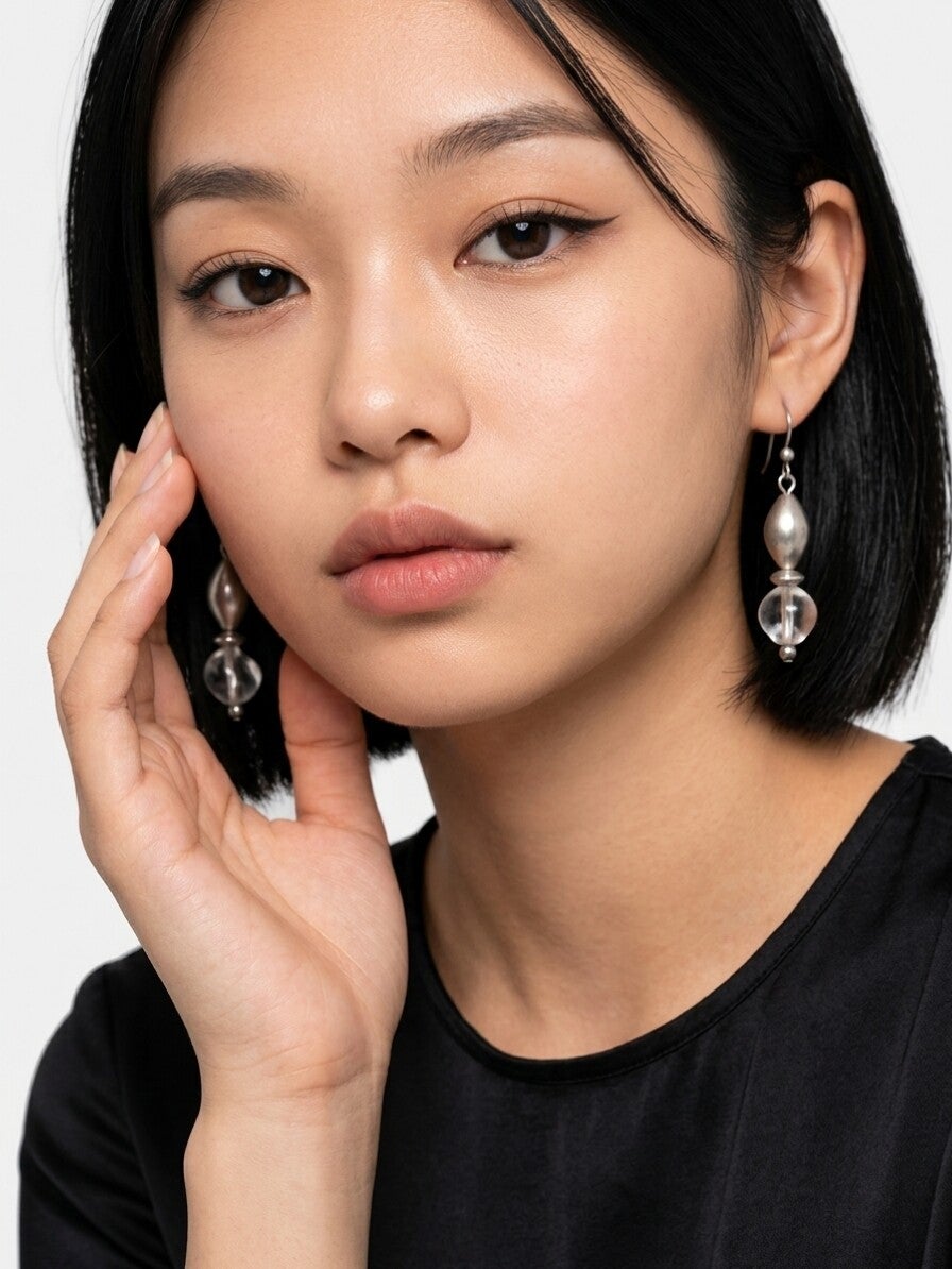 Vintage Sterling Silver Earrings