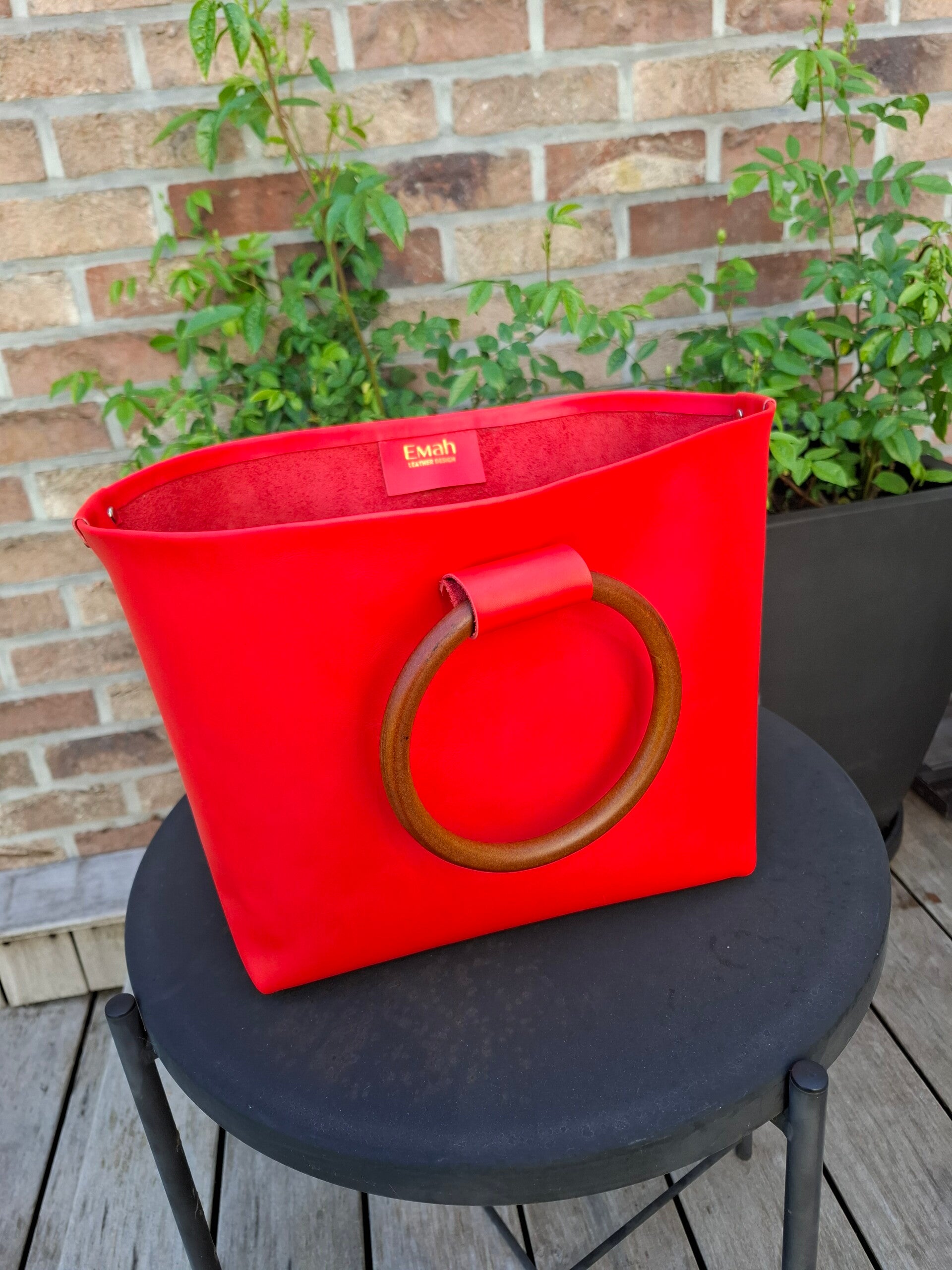 Sac cabas corail
