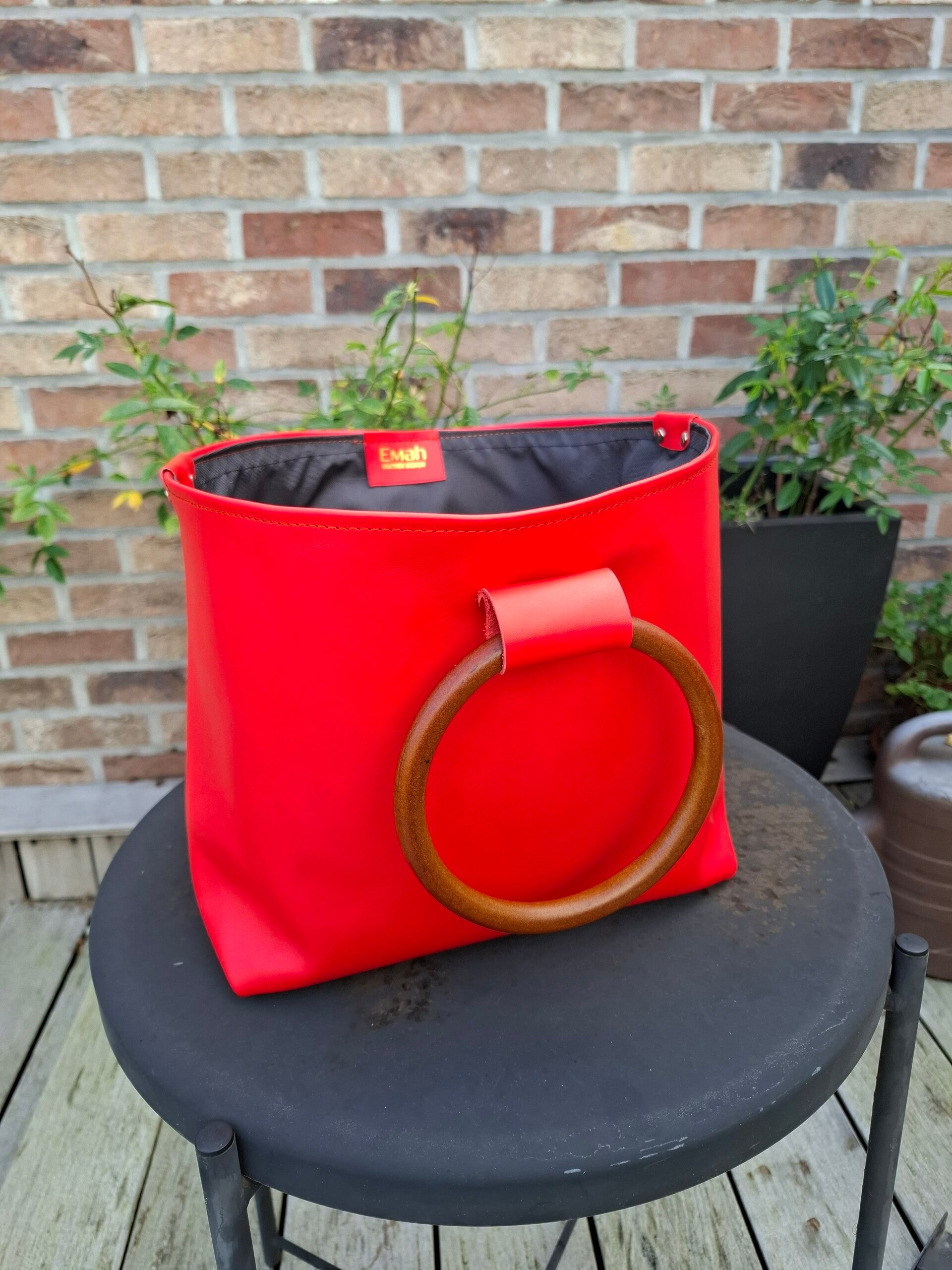 Sac cabas corail