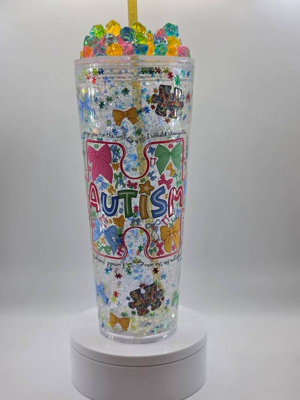 Autism Awareness 24oz Tumbler