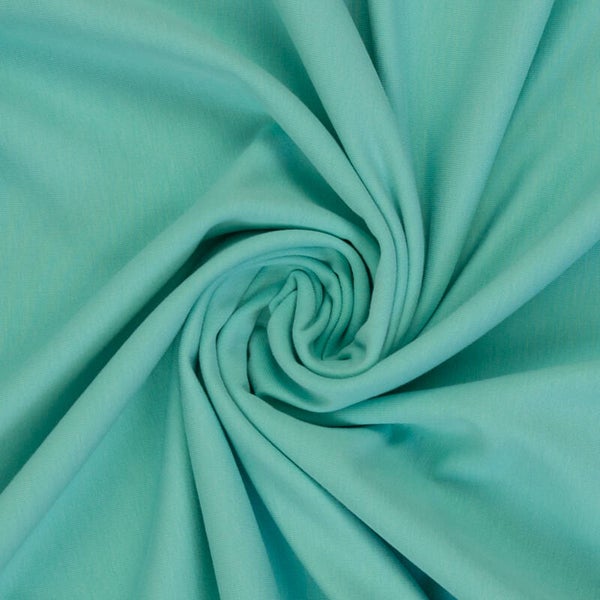 Jersey Baumwolle, uni, mint