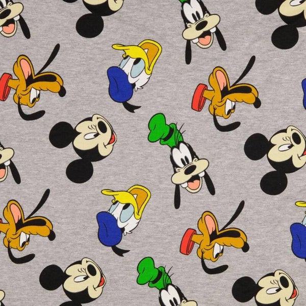 French Terry Geraut Mickey und Donald