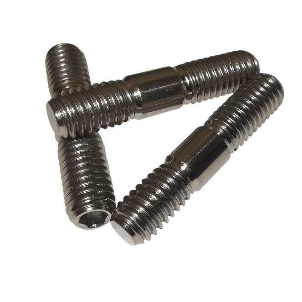 Exhaust Stud M6 x 1.0, 30mm long Titanium Grade 5 TC4