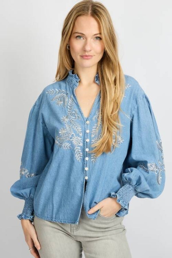 c&s the label jeansblouse liora