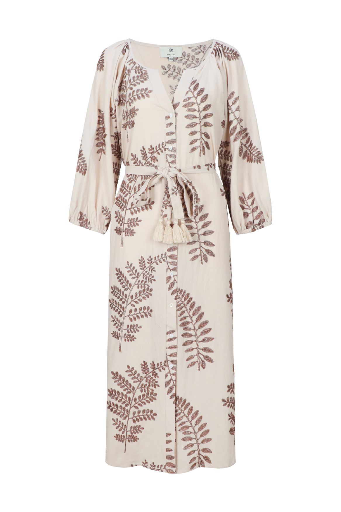 c&s the label jurk dacia zand