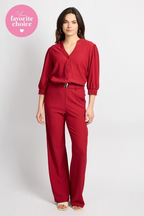 c&s the label broek presem red