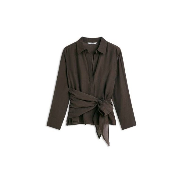 summum blouse chocolate