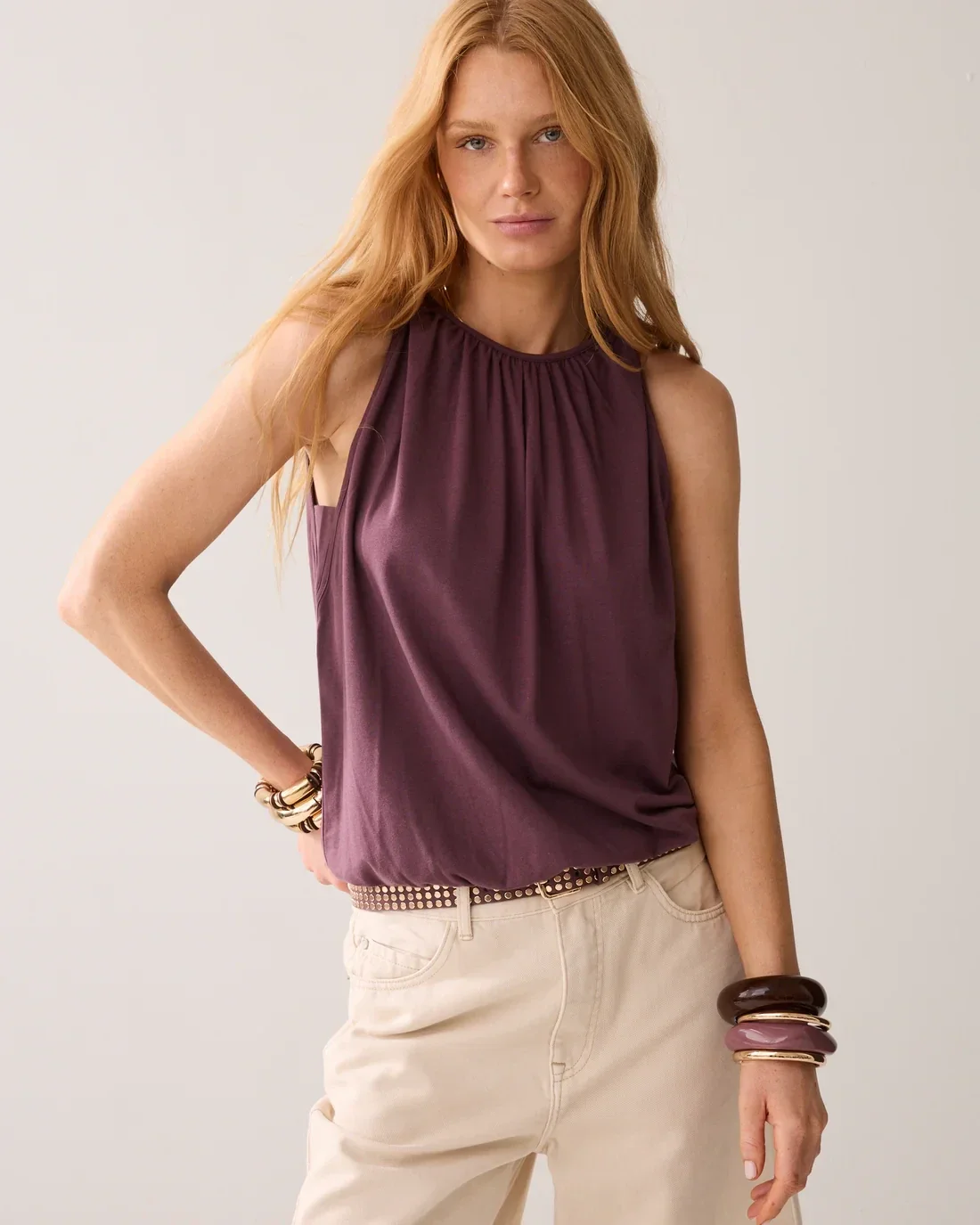summum halter top tricot