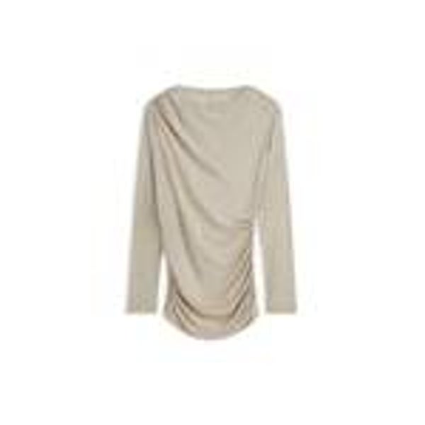 summum trui licht taupe plooien