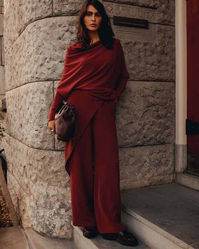 Summum trui viscose merlot