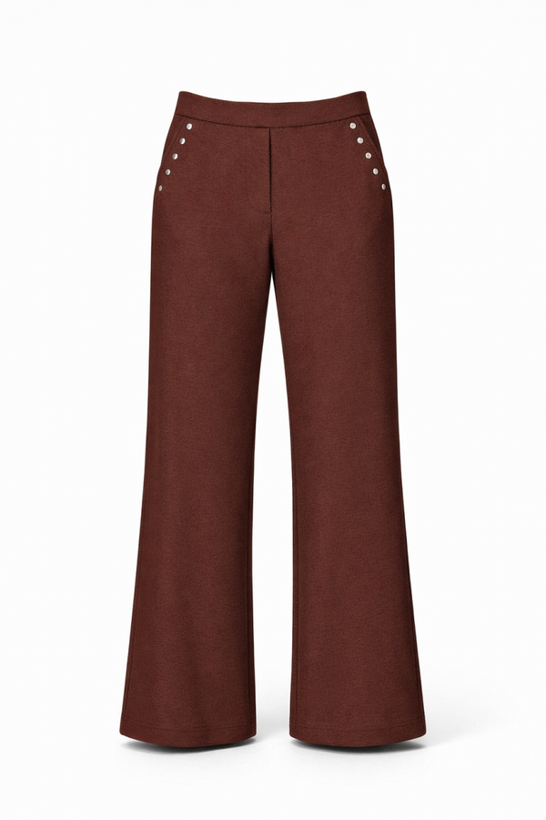 tramontana sweat broek chocolate