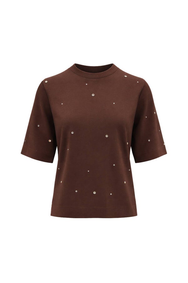 tramontana sweat trui chocolate