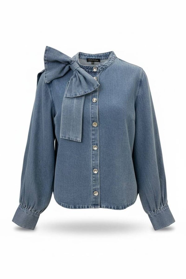 tramontana denim blouse strik