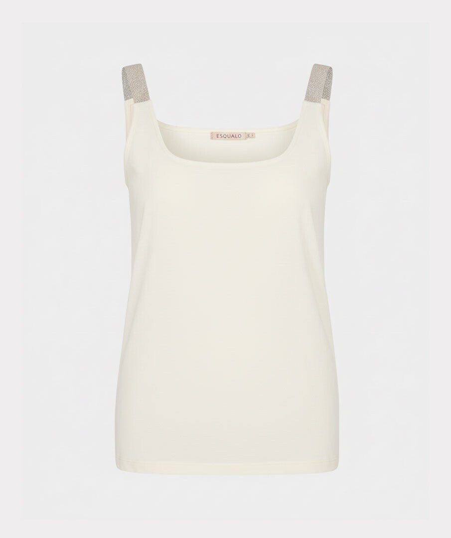 esqualo top off white