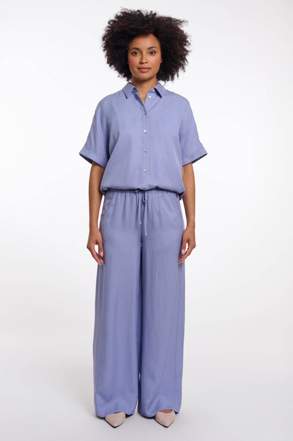 rino & pelle set broek met blouse blushed blue