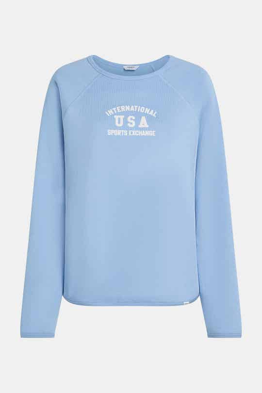 Penn & ink sweater print washed