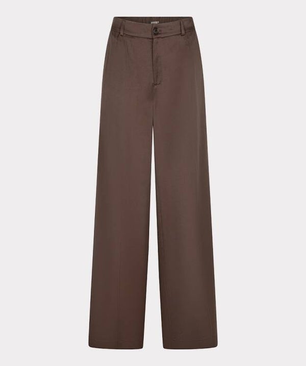 esqualo broek shiny coffee