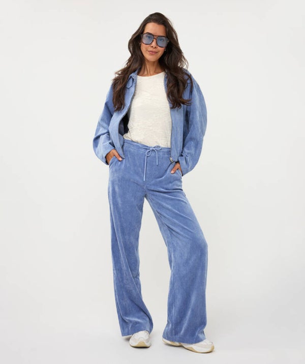 esqualo broek rib sky blue
