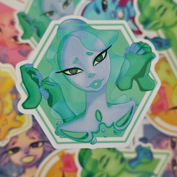 Chastity sticker