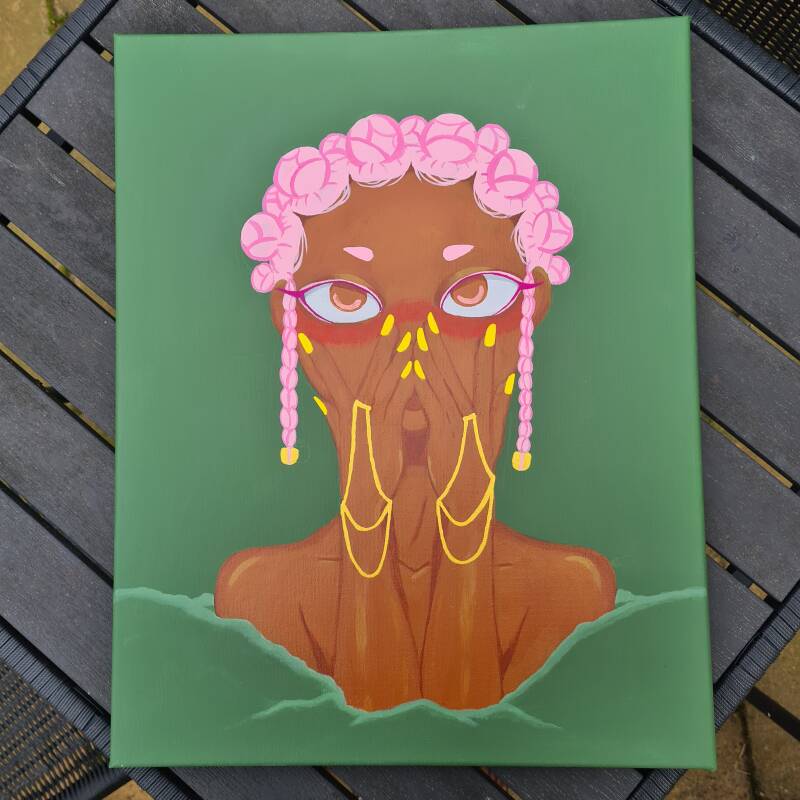 Terra (acrylic on canvas)