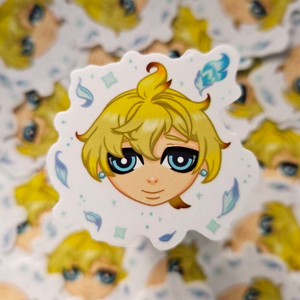 Mika sticker | Genshin Impact