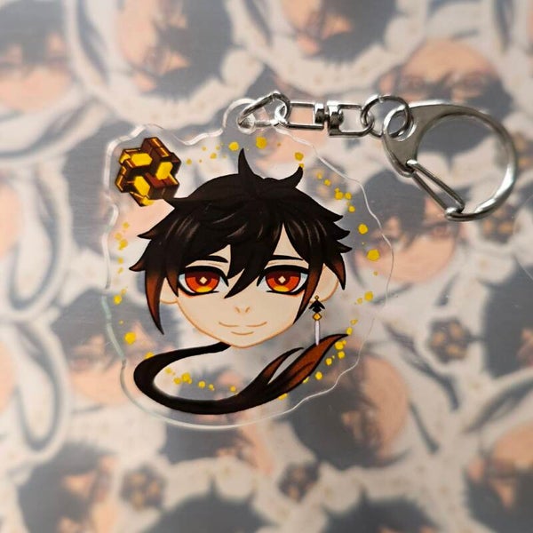 Zhongli keychain | Genshin Impact