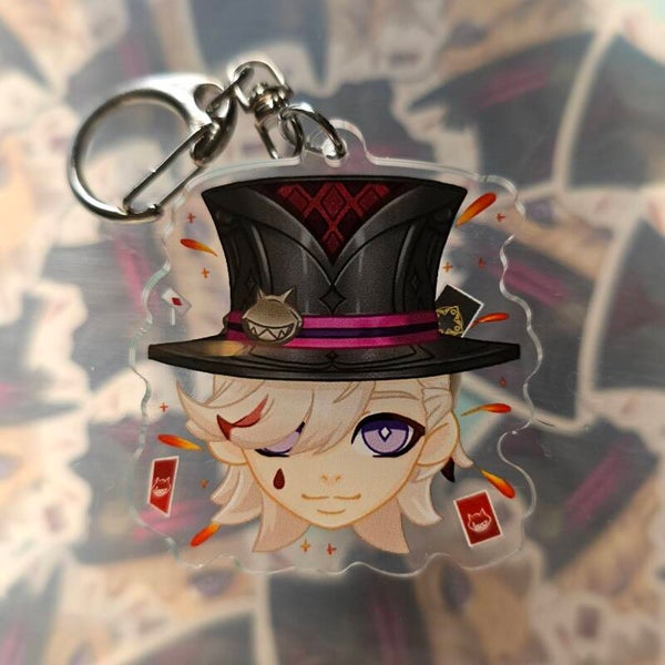 Lyney keychain | Genshin Impact