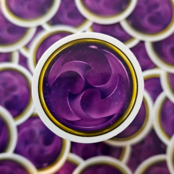 Electro vision sticker | Genshin Impact