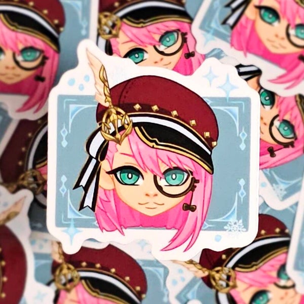 Charlotte sticker | Genshin Impact
