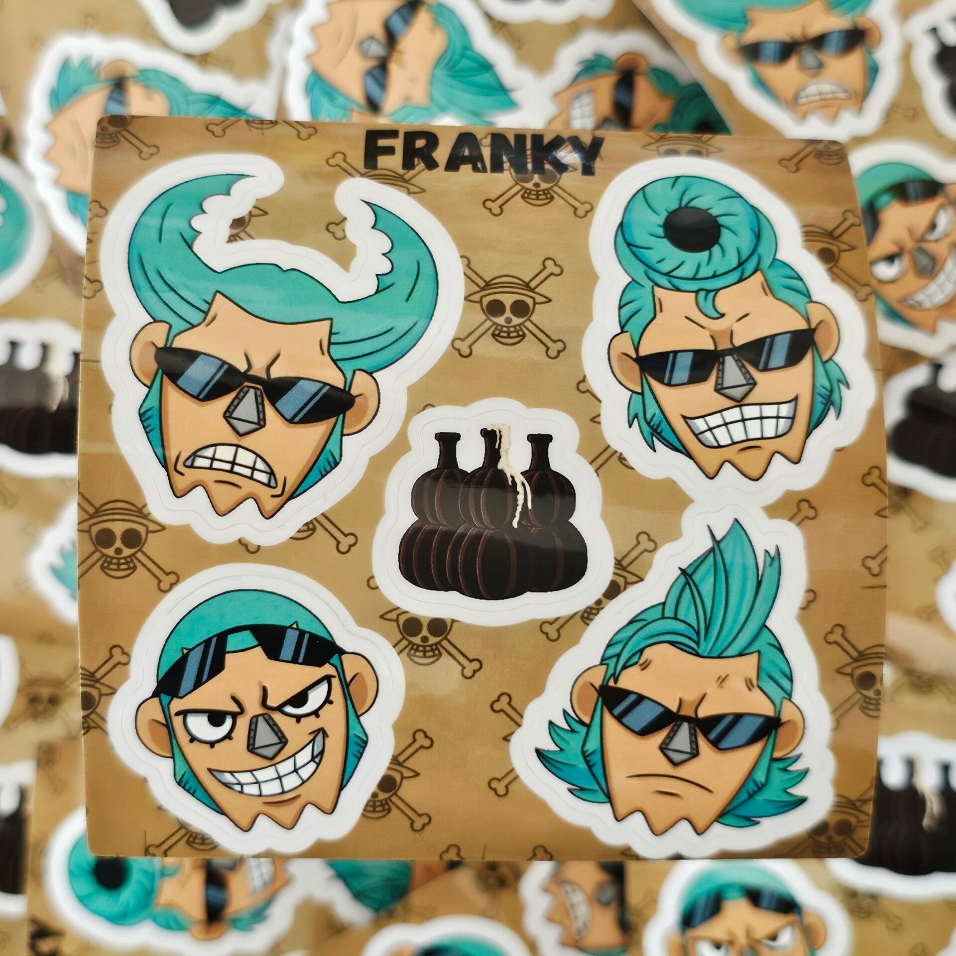 Franky Sticker sheet