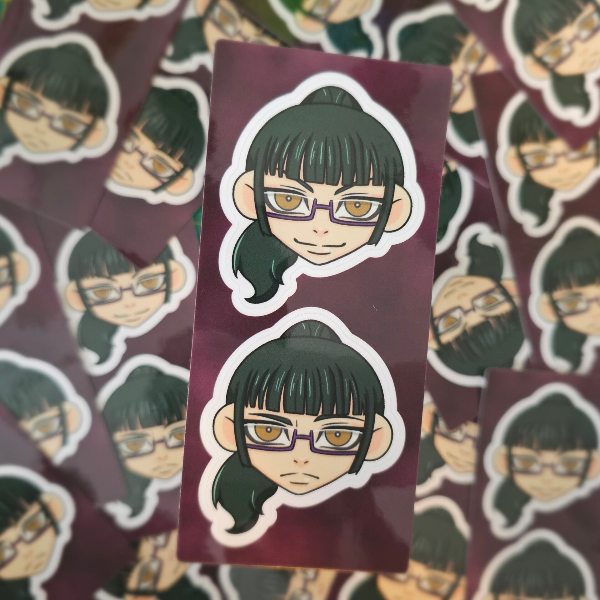 Zenin Maki Dual Sticker sheet