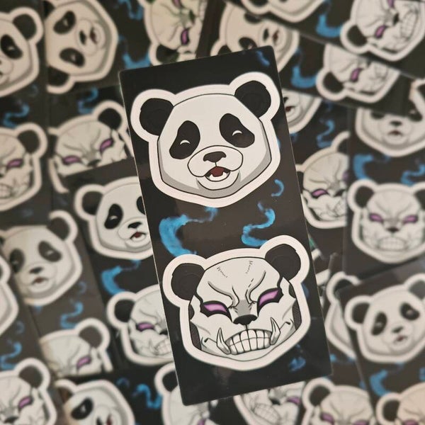 Panda Dual Sticker Sheet