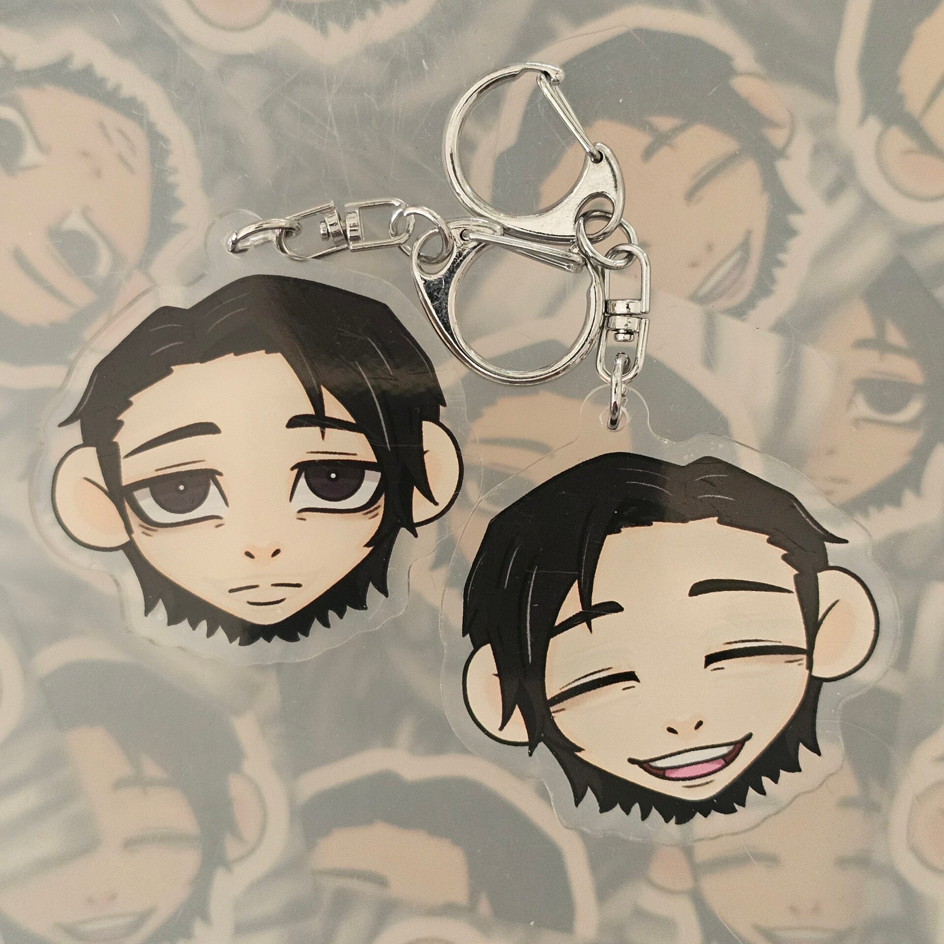 Okkotsu Yuta double-sided keychain