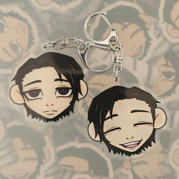 Okkotsu Yuta double-sided keychain