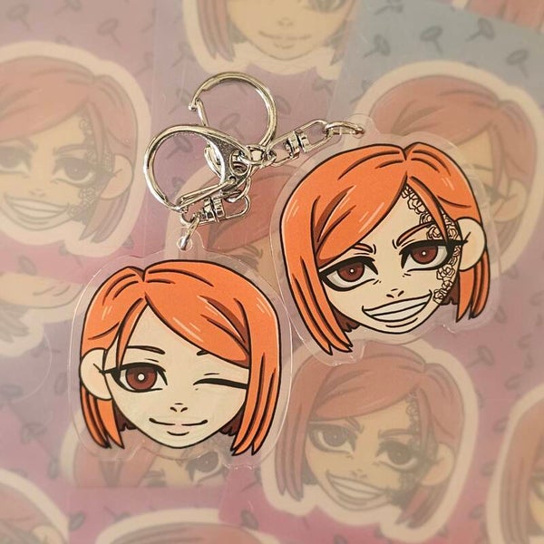 Kugisaki Nobara double-sided keychain