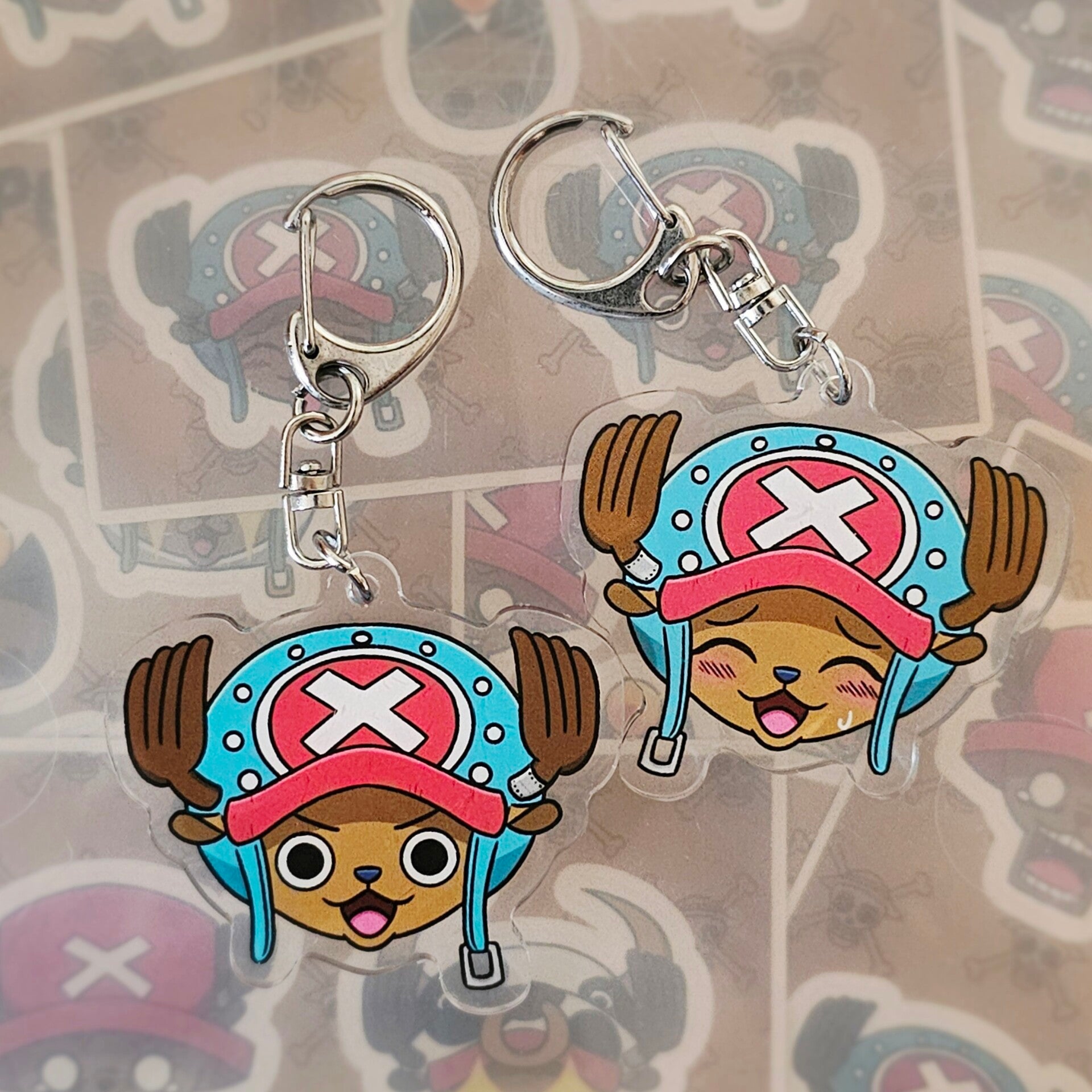 Tony Tony Chopper double-sided keychain