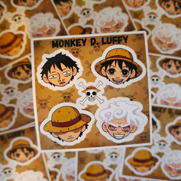 Monkey D. Luffy Sticker Sheet