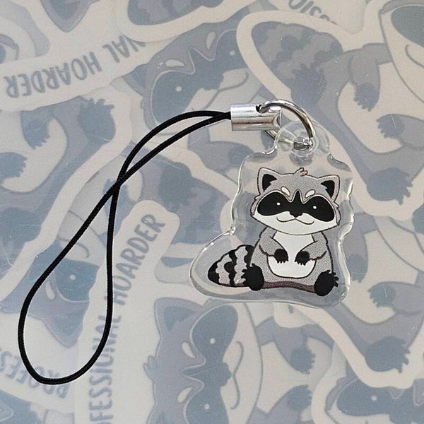 Raccoon charm