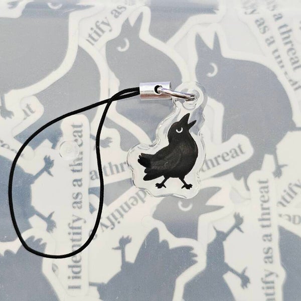 Crow charm