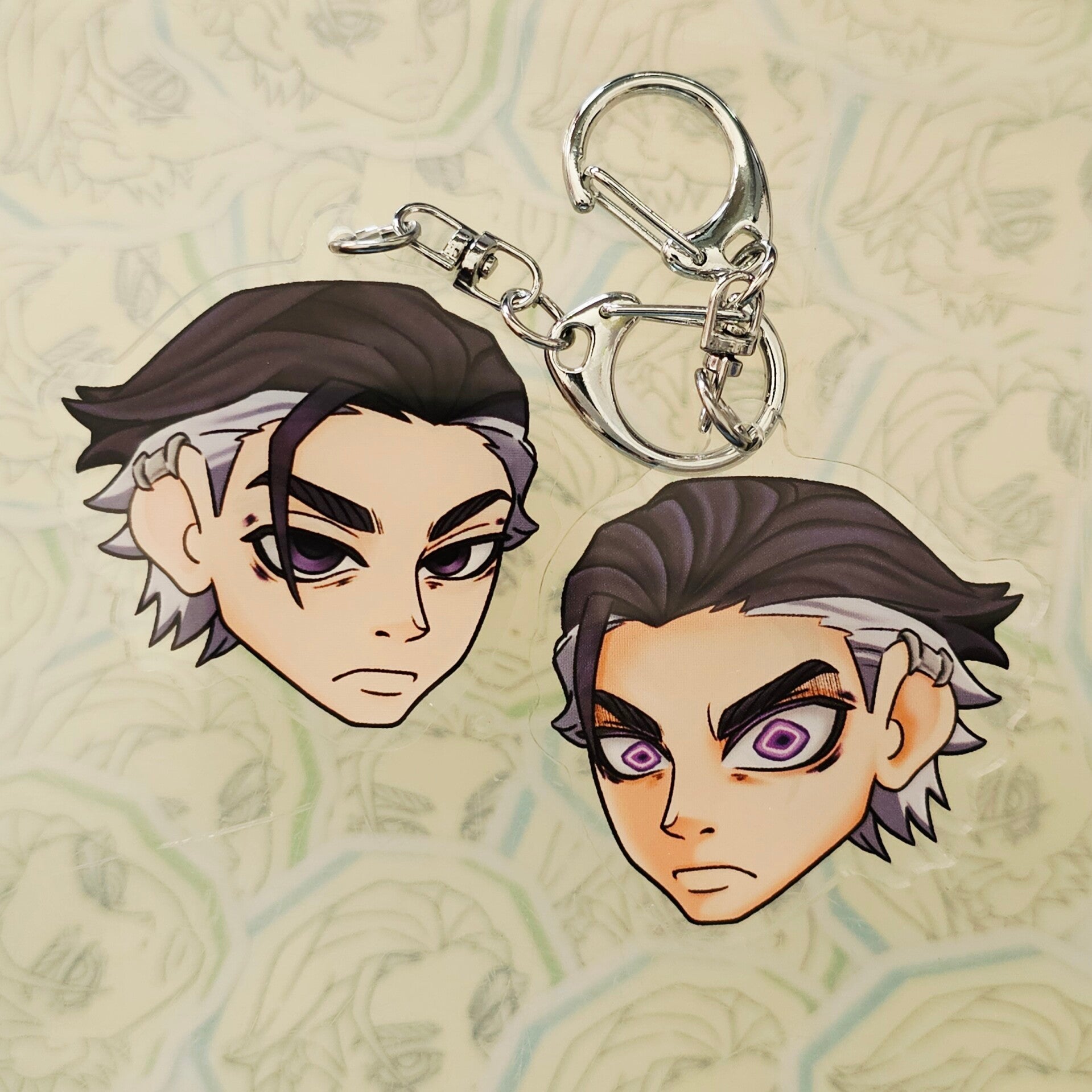 Zodyl double-sided keychain