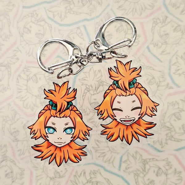 Remlin double-sided keychain