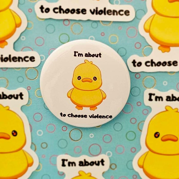 Duck choices button
