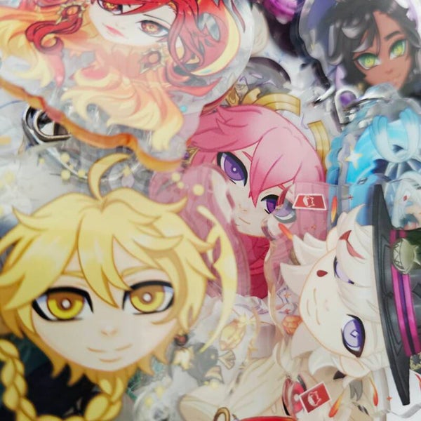 Genshin Impact Keychain Clearance- Pick your bundle