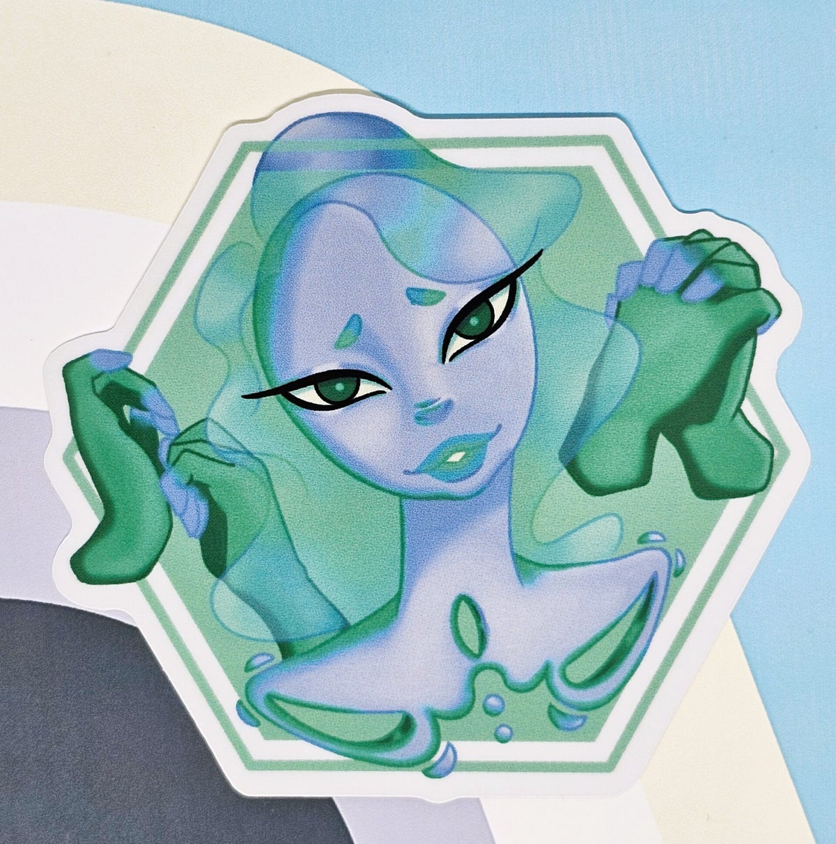Chastity sticker | Metalicbunnyarts.com