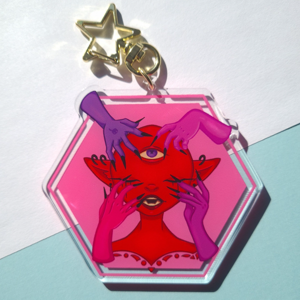 Lust keychain | 7 Deadly Sins